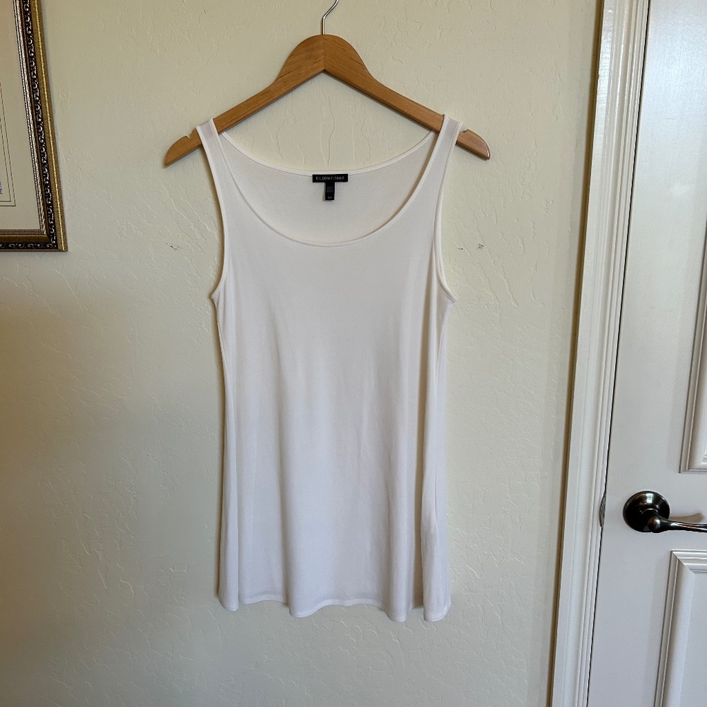100% Silk Eileen Fisher Tunic, Size Small